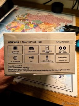 Ulefone Note 16 Pro 8GB+8GB/128GB modrá námořnická - 7