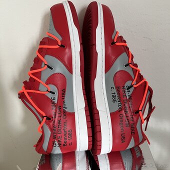 Off White Dunk University Red 46 - 7