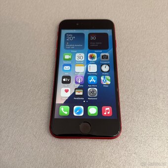 iPhone SE 2020 64GB red, pěkný stav, 12 měsíců záruka - 7