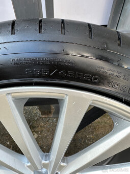 Al disky Borbet 5x112 R20 / letní pneu Dunlop 235/45 R20 TOP - 7
