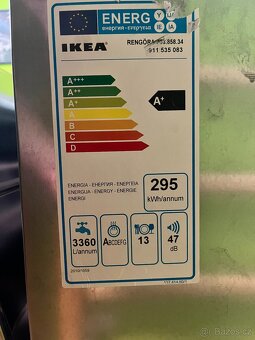 Vestavná myčka nádobí IKEA RENGÖRA - 7