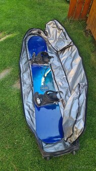 Snowboard komplet Rossignol 167 cm + boty Vans + obal - 7