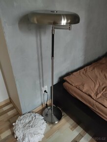 Retro vintage art deco stojací lampa s kloubovým ramenem - 7
