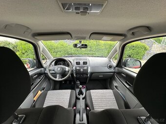 SX4, benzín 1.6l, výkon 88kW, rok 2011, naj.109000km, klima - 7