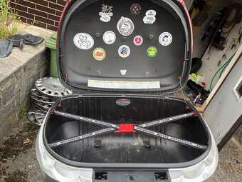 Kompletni kufry Givy vcetne drzaku na Yamaha TDM 850 - 7