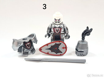 Minifigurky rytíři (7), typ Lego - 7