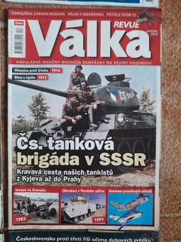 Vojenské válečné časopisy vojenská technika tanky - 7