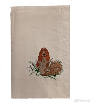 Textil s mysliveckými motivy - 7