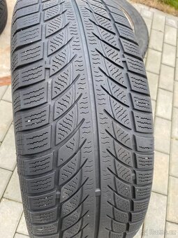 Ojetá celá kola 215/55 R17 – disky + sjeté pneu, osobní odbě - 7