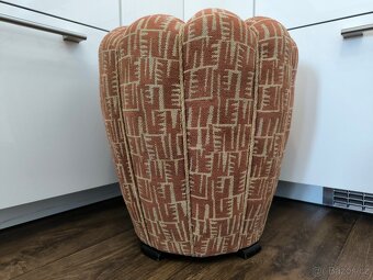 Art Deco taburet "Tulipán" - Jindřich Halabala - 7