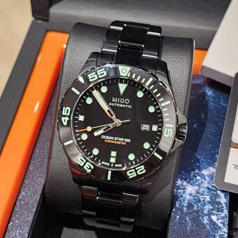Mido model Ocean Star 600 Chronometer set, originál hodinky - 7