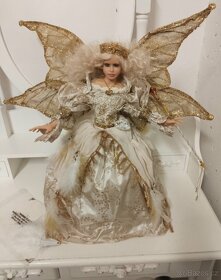 Luxusní umělecká sběratelská resinová panenka soška Anděl - 7
