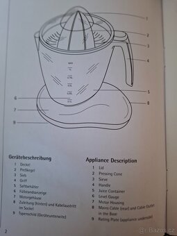Lis na citrusové plody AEG - 7