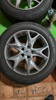 Litá kola AEZ 17 s letními pneu - 7