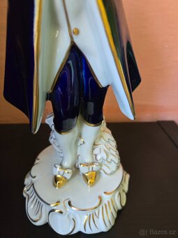 PORCELÁNOVÁ SOŠKA ROKOKO - 7