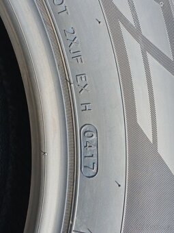 Nejeté letní pneu Hankook 225/60/17 vzorek 8mm - 7