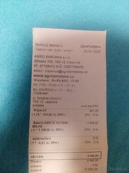 Elektrická tříkolka (skůtr) Selvo 31000 - 7