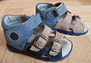 Barefoot kožené boty Bg, zdravotní Essi, Dedoles 24 - 7