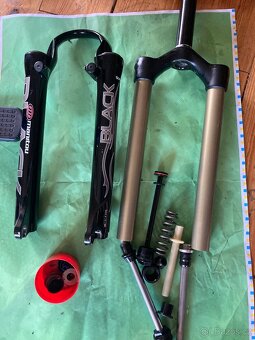 vidlice Manitou Black Super Air, FluidFlow, 26" - 7