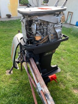 Mercury 65hp 4 válec 2T 1970 Vintage přivěsny motor - 7