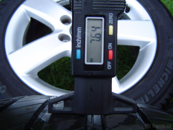 4X LETNÍ HLINÍKOVÁ KOLA ŠKODA OCTAVIA III,II 205/55 R16..TOP - 7