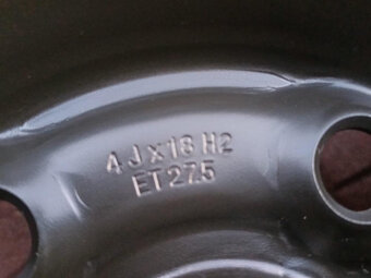 Rezerva dojezdovka originál VW Tiguan 5x112 4Jx18 ET27,5 - 7