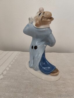 Royal dux klaun Bradáček porcelánová soška rarita - 7