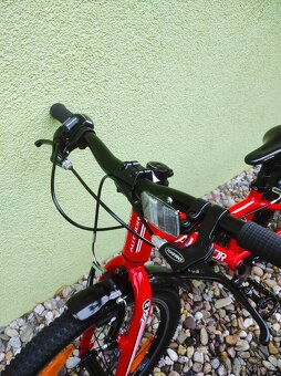 Značkové dětské kolo Author Record 20" (červená) - 7