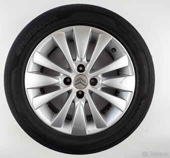 Citroen C4 - Originání 16" alu kola - Letní pneu - 7