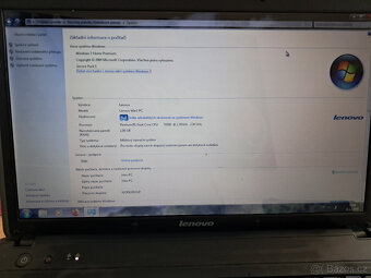 Lenovo G550 notebook – funkční - 7