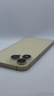 iPhone 14 Pro Max 128 GB Gold - Baterie 100 %, Záruka - 7