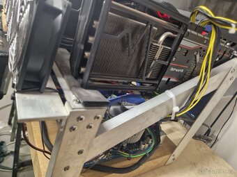 Mining rig 4x VEGA 56 8gb - 7