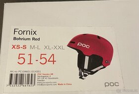 Prodám dětskou helmu POC Fornix, velikost XS/S, 51-54cm - 7