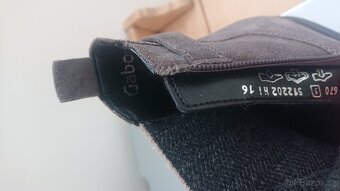 Kožené chelsea boty Gabor vel. 38 - 7