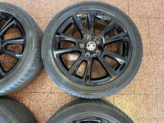 Originální Alu kola 5x112 r17 letní pneu 5mm. - 7