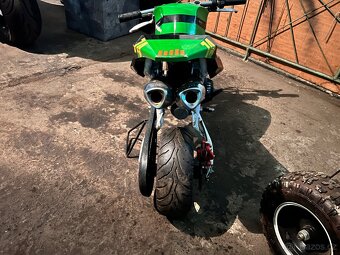 Prodám dětskou čtyřkolku + minibike - 7