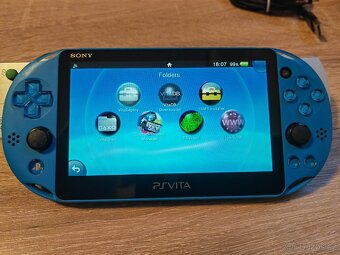 Playstation Vita Slim Blue - 7
