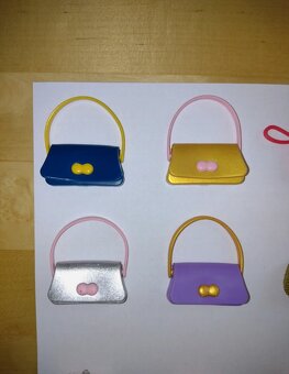 Kabelky, psaníčka, peněženka, diář pro panenky - 7