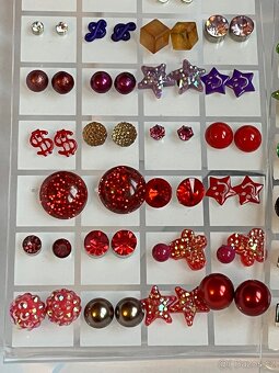 Naušnice krásné barevné - různé - 7