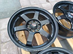 DISKY JR Wheels JR3 16x7 ET40 5x100/108 Matt Black - 7