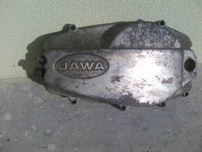 Jawa 350/632/634/639/640- nápisy, z.tlumiče,kryty motoru - 7