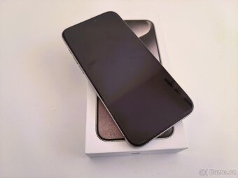 apple iphone 15 PRO 128gb Natural Titanium / Batéria 90% - 7