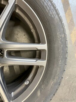 ALU DISKY s PNEU  225 / 55 / R17 101 V, ZIMNÍ, 4 ks, NOKIAN - 7