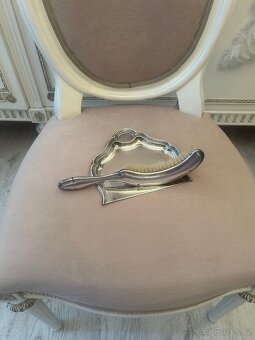 Elegantní postříbřená souprava Floreat - 7