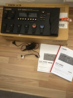 Kytarový multiefekt boss gt-100 - 7