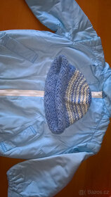 Dívčí zimní bunda 2x, chlapecká bunda a dívčí otepl. - 7