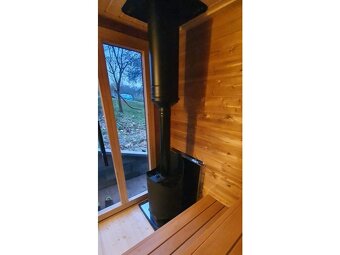 Venkovní sauna Thermowood Cubic XS 2,2x2,4m - 7