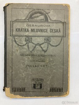 1908 až 1937 - Sada 18 původních učebnic pro střední školy - 7