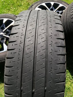 alu Ford Custom original 7Jx17 ET55,letní 215/60/17 Michelin - 7
