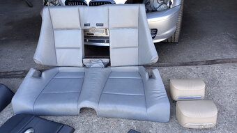 BMW E46 ZADNÍ SEDAČKY+TAPECI CABRIO - 7